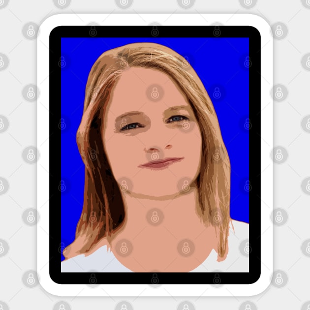 jodie foster Sticker by oryan80